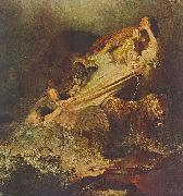 Rembrandt van rijn, The abduction of Proserpina